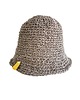 kapelusze damskie HOLIDAYS kapelusz bucket hat w kolorze kamienistej plaży 3