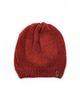 czapki damskie Ruda czapka beretowa z alpaki 1