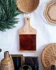 deski do krojenia i tace Dekoracyjna deska taca z ceramicznym kaflem 1