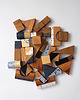 gry edukacyjne dla dzieci 30 kolorowych klocków w worku / BLUE & GREY 1