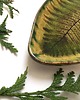 patery i talerze Talerzyk listek ceramiczny w zieleni 1