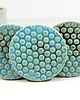 podkładki do kuchni Zestaw 3 ceramicznych podstawek + podstawka na świeczkę 5