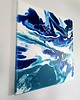 obrazy ODWAGA 60x60 cm Akryl na płótnie obraz abstrakcyjny do salonu 2