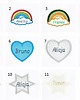 kocyki, kołderki, pościel dla dzieci Bambusowy personalizowany kocyk, biały kocyk bambusowy 6
