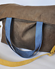 torby XXL TORBA HOBO XXL - brąz, niebieski, żółty 1