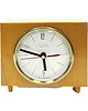 zegary Zegar kominkowy vintage Ruhla Electric lata 70. drewno design mid-century 2