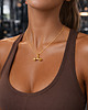 złote naszyjniki SZTANGA naszyjnik- srebro, złoto, różowe złoto 4