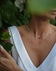 Biżuteria ślubna Kryształowy naszyjnik na plecy Graceful Classic 6