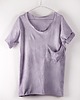 t-shirt damskie T-shirt farbowany wrzos 1
