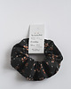 gumki do włosów Lniana gumka do włosów (scrunchie) ze wzorem w kwiaty 2