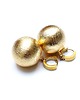 kolczyki pozłacane Alloys Collection  /Ball gold/ - kolczyki 5