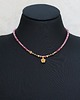chokery Turmaliny różowe /choker/ vol. 57 - naszyjnik - Szlachetna kolekcja 8