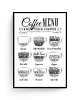 plakaty Plakat Coffee MENU 1