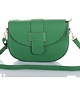 torby na ramię Torebka skórzana półokrągła - zielona (7085) 1