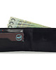 portfele męskie Męski czarny portfel slimwallet ORLOVSKY W03 3