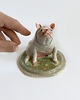 figurki i rzeźby Figurka psa, Pies ceramiczny, Buldog 1