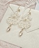 Biżuteria ślubna Kolczyki ślubne z perłami  Lace Me Pure 2
