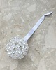 bombki GLITTER PUFF Crystal Clear  zawieszka bombka 1