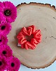 gumki do włosów Satynowa gumka satynowa scrunchie owijka frotka pomarańcz  MIDI 4