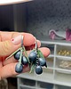 kolczyki z masy plastycznej Kolczyki Black Olive  6