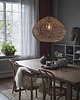 lampy wiszące Ręcznie pleciona lampa z rattanu Karen 1