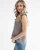 topy damskie Lniany Top MEADOW TRUE GRAY 6