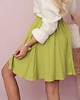 spódnice mini Spódnica FLORENCE LIGHT GREEN 1