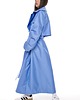 płaszcze damskie Płaszcz typu trencz maxi oversize baby blue 5