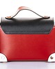 torby na ramię Torebka Skórzana - 3 kolory - crossbody , ozdobne nity (7044) 5