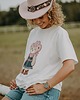 t-shirt damskie T-shirt oversize Kowboj Teddy dla mamy 1