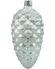 ozdoby choinkowe Bombka choinkowa: Szyszka srebrna: duża 1