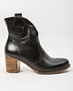 botki damskie SKÓRZANE KOWBOJKI ZAPATO 503 CZARNY 2