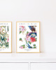grafiki i ilustracje DWA PLAKATY galeria botaniczne chinoiserie 2