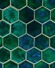kafle i panele KAFLE CERAMICZNE - Heksagony - Butelkowa Zieleń 1