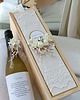 kartki scrapbooking Kartka ślubna z torebką i winem 4