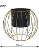 kwietniki Kwietnik metalowy loft design Ball GOLD śr. 35cm 3