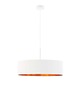 lampy wiszące Designerska lampa wisząca ze złotym wnętrzem SINTRA GOLD fi - 60 cm 6