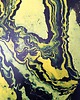 obrazy CZARNO-ŻÓŁTY Duży obraz do salonu Akryl na płótnie 80x80 cm 4