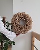 Ozdoby na ścianę Wianek naturalny juta wieniec 3