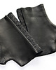rękawiczki damskie Leather gloves / brown melange wool 2