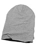 czapki damskie CZARNA CZAPKA DWUSTRONNA dwukolorowa beanie 1
