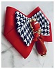 broszki Brosza  z ozdobą w stylu glamour z czerwonymi  kamieniami NEW 4