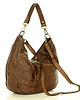 torby na ramię Torebka skórzana pleciona na ramię high quality hobo bag - 6