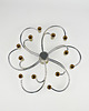 plafony Lampa Leola, lata 70 3