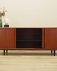 komody Sideboard tekowy z lat 60. z barkiem i drzwiami przesuwnymi 2