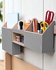organizery Organizer na ścianę - Szary - Drewniany 9
