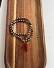 naszyjniki - inne Handmade naszyjnik z jaspisem dalmatyńskim i plecioną papryką 2