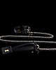 smycze i obroże dla psów i kotów Obroża Classy Black (szerokość 1,5 cm) 2