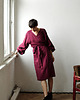 sukienki midi damskie Sukienka MUNA / burgundy 3