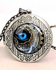 kolczyki szklane Kolczyki duże wiszące Steampunk eye 3